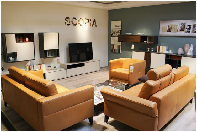 how to arrange two sofas in living room