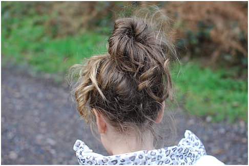 How To Do A Messy Bun With Long Hair