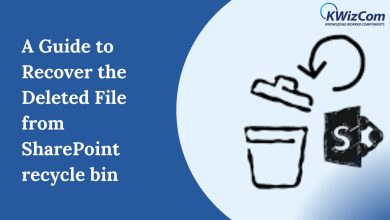 A Guide to Recover the Deleted File from SharePoint recycle bin