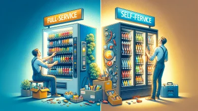 Servicing Vending Machines - Full-Service vs Self-Fill