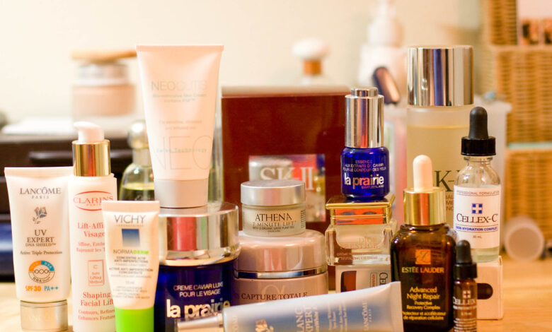 skincare products